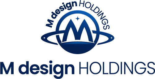 M design HOLDINGSロゴ